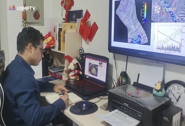 Christian Huarez, el geógrafo peruano que trabaja en China